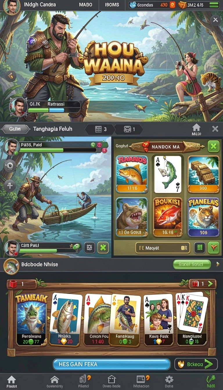 Beragam pilihan permainan menarik dalam aplikasi Review Aplikasi btn.