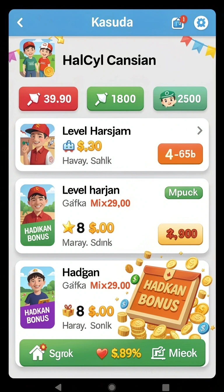 Beragam pilihan permainan menarik dalam aplikasi Review Aplikasi s13.