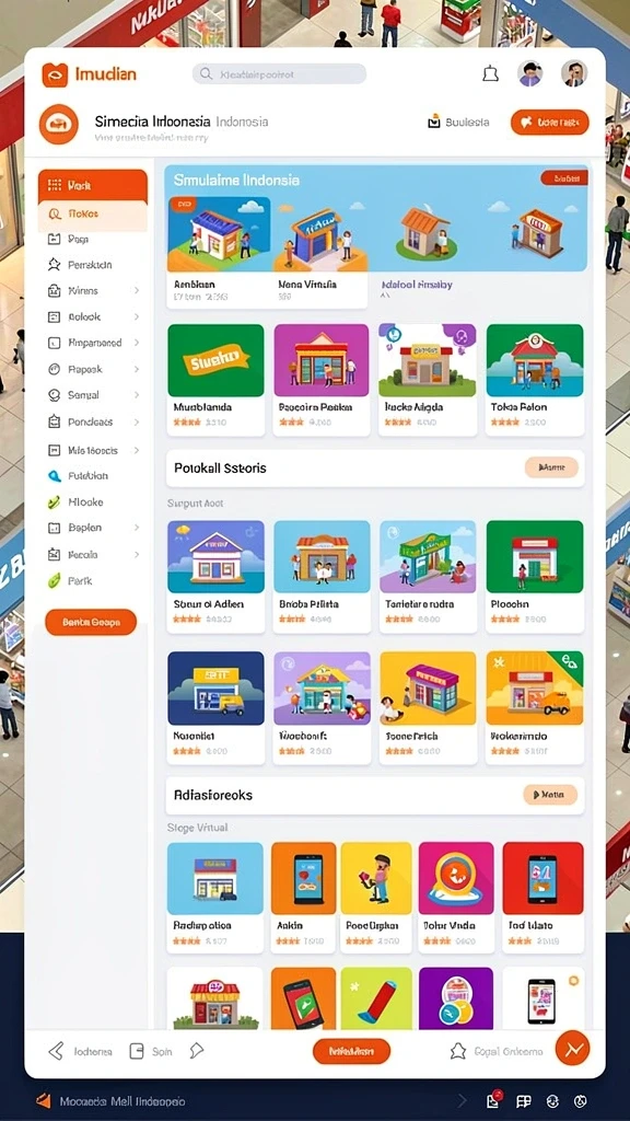 Beragam pilihan permainan menarik dalam aplikasi Download yunitoto APK untuk Android.